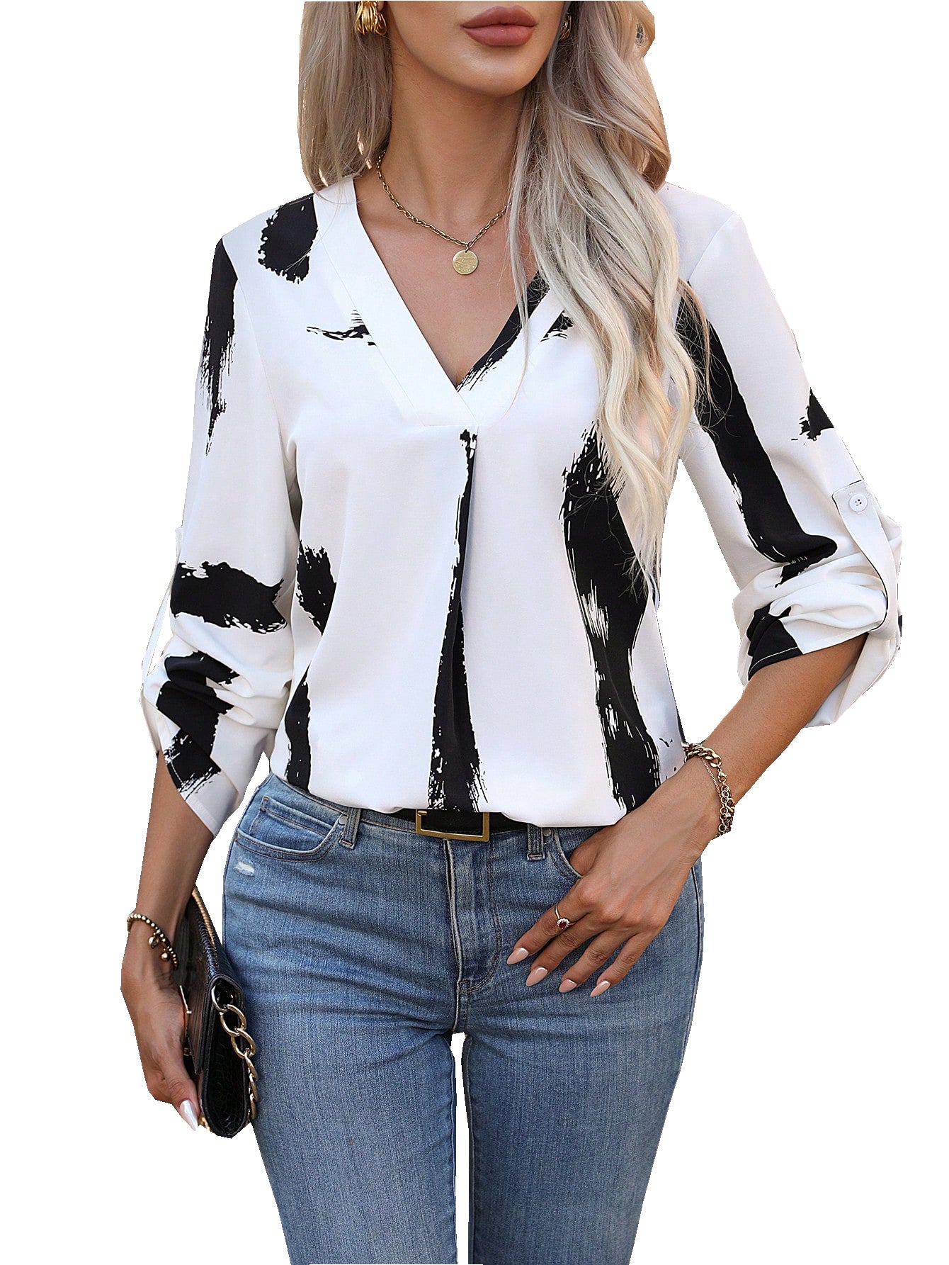 Printed Rayon Shirt Top for Women | Western Shirt for Women Stylish Latest | Office Wear Regular Top