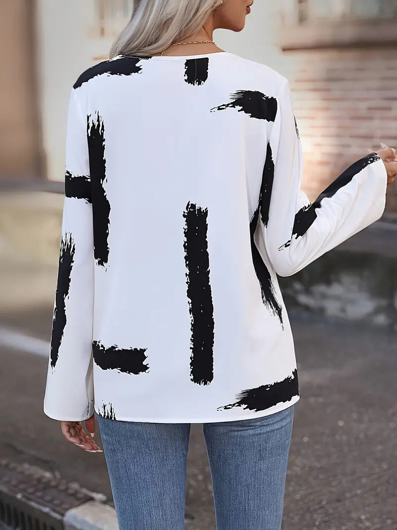 Printed Rayon Shirt Top for Women | Western Shirt for Women Stylish Latest | Office Wear Regular Top